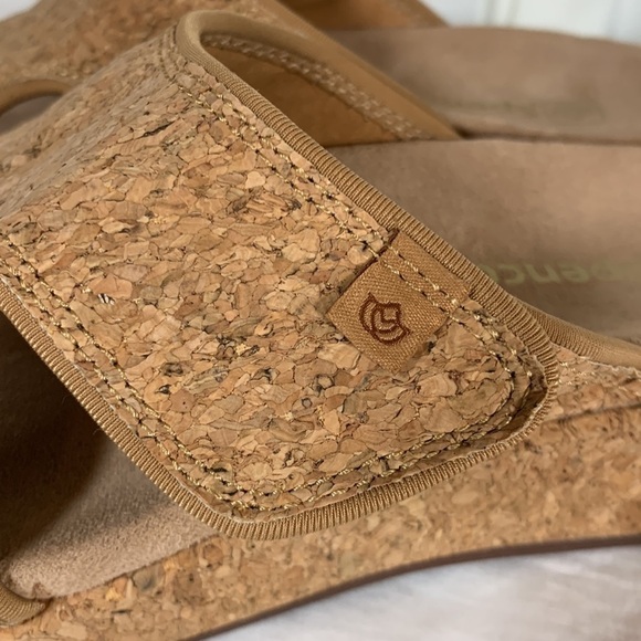Spenco Kholo Karla Cork Wedge Slide Sandals, 8B - Picture 7 of 8